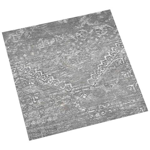Tavole per Pavimenti 55 pcs Grigio Cemento 5,11 m² PVC - Foto 1
