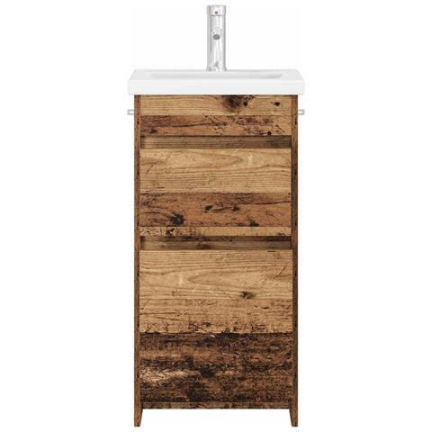 Mobile da bagno con lavabo Legno antico 42 x 40 x 84,5 cm - Foto 2