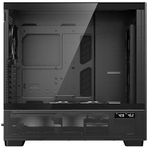 FLUX PRO Full Tower Nero, Legno - Foto 2
