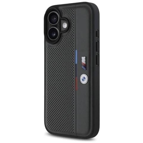 Bmw M Perforata Tricolore Linea Per Custodia Iphone 16“ - Grigio Scuro - Foto 1