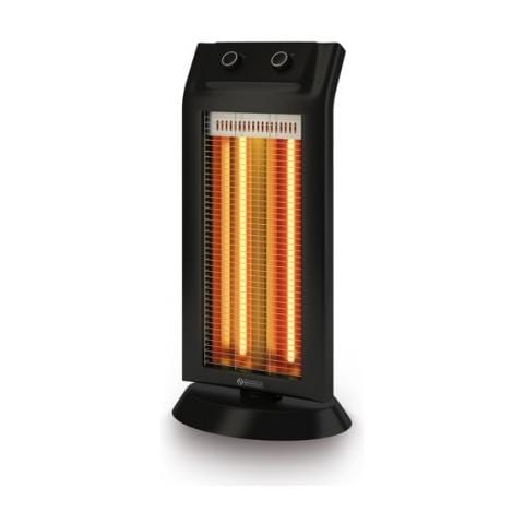 Carbon Black Stufa A Infrarossi Potenza 1100 Watt  - Foto 2