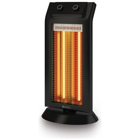 Carbon Black Stufa A Infrarossi Potenza 1100 Watt  - Foto 4