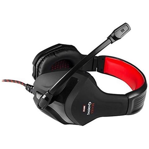 Cuffie con Microfono per Giochi PC Connessione Cavo Nera 1.3 m - Foto 2