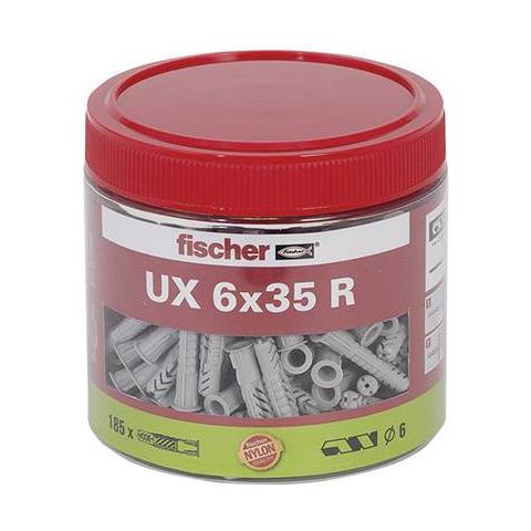 Tassello Universale Nylon 6x35 mm 185 pz - Foto 1