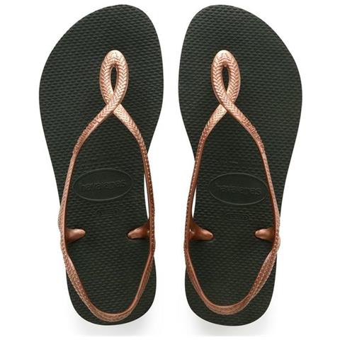 Ciabatte Donna Havaianas Luna Olivegreen 4129697.4896.378 - Foto 1