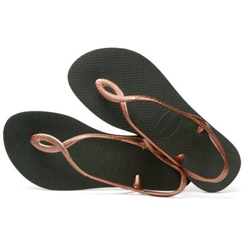 Ciabatte Donna Havaianas Luna Olivegreen 4129697.4896.378 - Foto 4