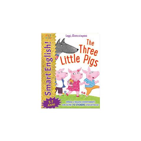 Miles Kelly - The three little pigs. Smart english. Con adesivi. Ediz. a colori - Foto 1