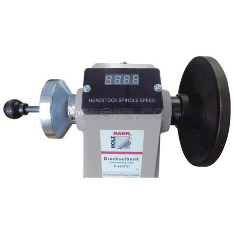 Tornio Da Legno 770w 460mm Da Banco Con Variatore Di Velocita Holzmann D460fxl - Foto 16