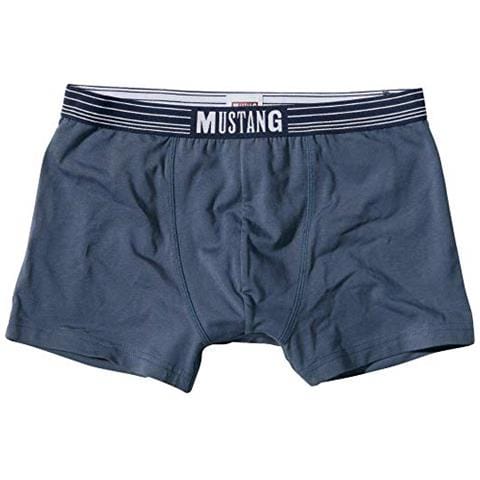 Pantaloncini Da Uomo, Confezione Da 3, Pantaloncini Da Boxe, Pantaloni, Vero Denim, S-xl: Colour: Blue / grey Mottled / red | Size: Small - Foto 2