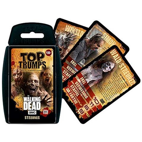 63445 Top Trumps-the Walking Dead Amc Streuner Edition: Trumpe Con Le Più Spaventose Zombies Di Tutti I Staffi, Gioco Di Brutti - Foto 2