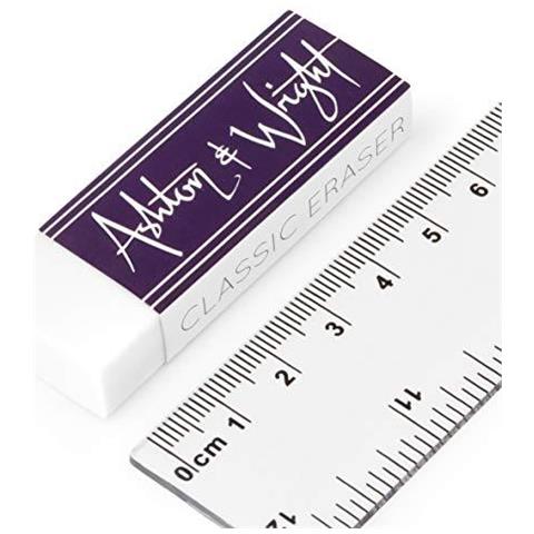 Ashton E Wright - Eraser Classic - Lattice Di Gomma Di Plastica - Confezione Da 5 Bianco Aw-er-w5 - Foto 4