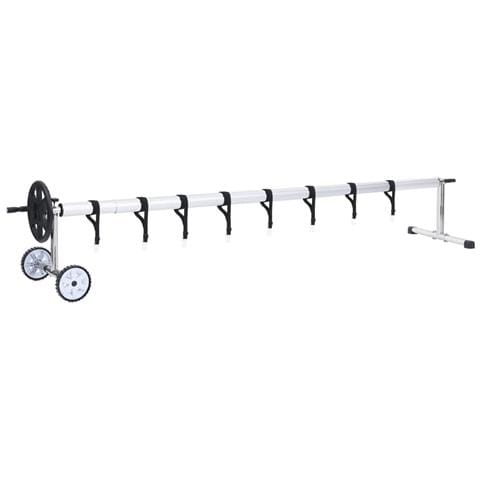 Rullo Di Copertura Per Piscina Con Base In Acciaio Inox - Foto 1