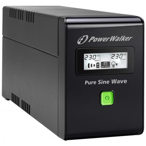 Powerwalker Vi 800 Sw Fr A Linea Interattiva 0,8 Kva 480 W 2 Presa (e) Ac - Foto 2