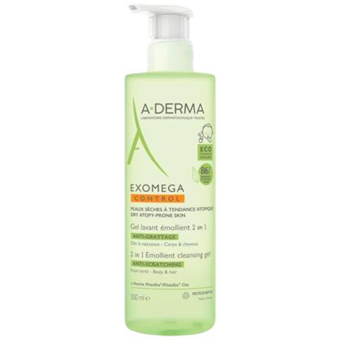 , Exomega Control, Emolliente, Gel Doccia, Per Capelli & Corpo, Tutti I Tipi Di Pelle, 500 - Foto 3