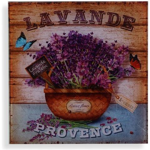 Quadro Versa Lavanda Cristallo 1 X 30 X 30 Cm - Foto 1