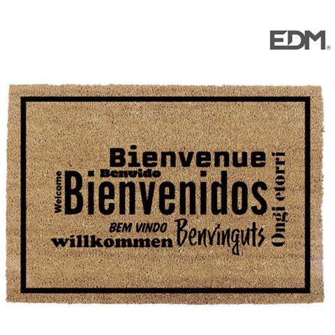 Zerbino Edm Marrone Fibra (60 X 40 Cm) - Foto 1