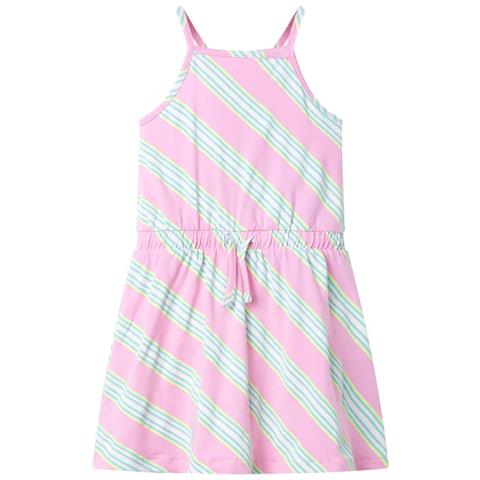 Abito Da Bambina Con Coulisse Senza Maniche Rosa 128 - Foto 1