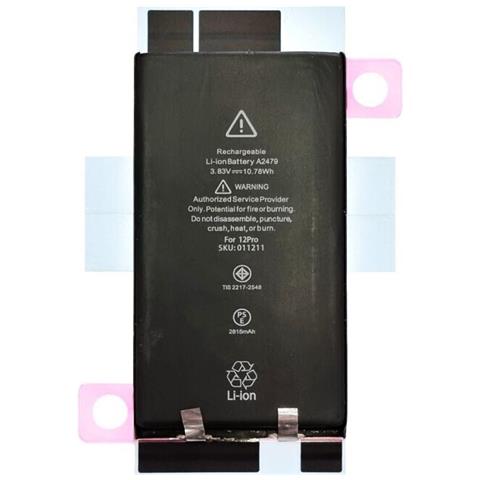 Batteria Di Ricambio Nuova Per Iphone 12 3227 Mah 4.47v Produzione Recente+biadesivo - Foto 1