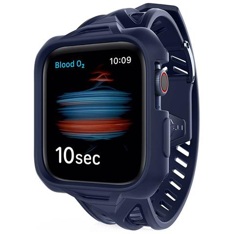 Cinturino Per Apple Watch 42-44 Mm Spectrum, Blu - Foto 1