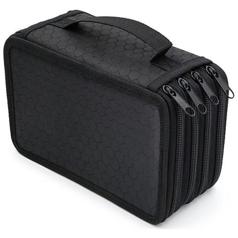 Astuccio Portapenne - Portapenne In Tessuto Oxford Black - Foto 1