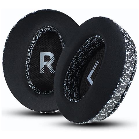 Cuscinetti Auricolari Rrescanti In Seta Di Ghiaccio Per Cuffie Sony Black+white - Foto 1