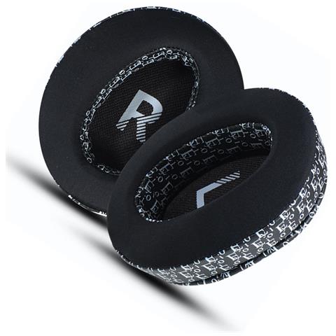 Cuscinetti Auricolari Rrescanti In Seta Di Ghiaccio Per Cuffie Sony Black+white - Foto 2