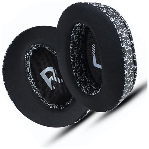 Cuscinetti Auricolari Rrescanti In Seta Di Ghiaccio Per Cuffie Sony Black+white - Foto 3