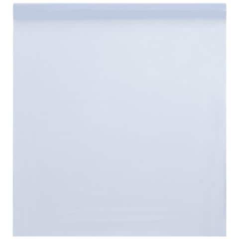 Pellicola Statica Smerigliata Bianco Trasparente 90x1000 Cm Pvc - Foto 1