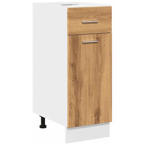 Cassettiera “Lyon” Rovere Artigianale 30x46x81,5 cm - Foto 1