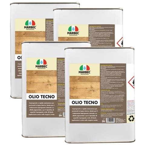 Olio Tecno 5ltx4pz - Impregnante Per Legno - Foto 1