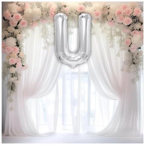 Pallone Nero A Forma Di U Da 40 Cm, Perfetto Per Ogni Occasione Festiva! - Foto 4