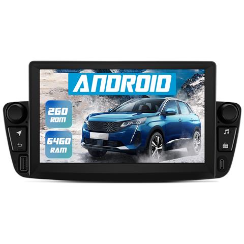 Android 13 Autoradio Per Peugeot 107 Toyota Aygo Citroen C1 2005-2014, Gps Navigazione Carplay Android Auto Mirrorlink Bluetooth Wifi Fm Rds Radio - Foto 1