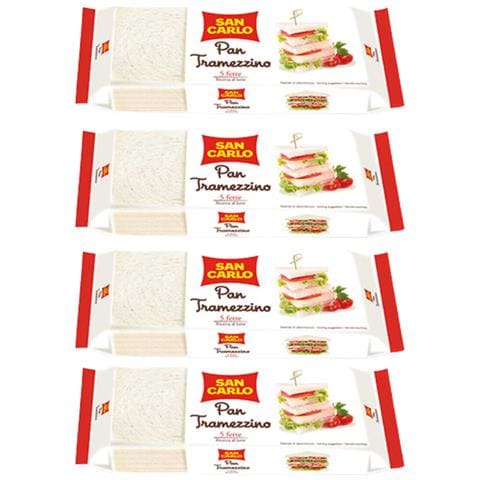 Pan Tramezzino 4 Confezioni Da 250 Grammi - Foto 1