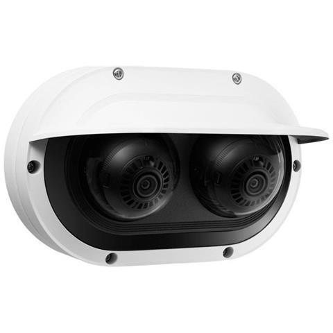 Telecamera Cupola Varifocale IP PNM-C7083RVD Interno Esterno Cablata Bianco - Foto 4