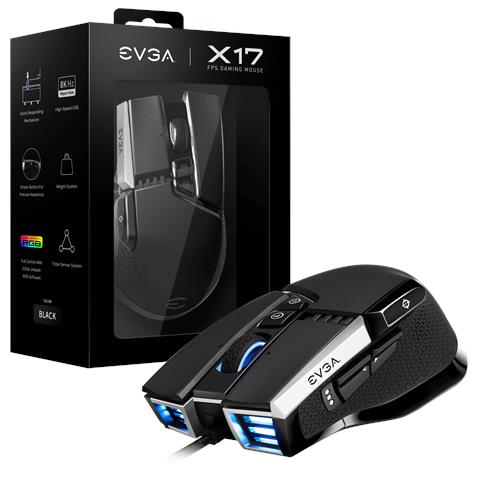 X17 mouse Gaming Ambidestro USB tipo A Ottico 16000 DPI - Foto 1