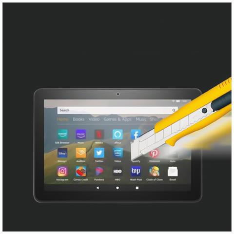 Pellicola Protettiva In Vetro Temperato 2 Pezzi Per Fire Hd 10/10 Plus (10.1"") 2021 - Foto 2