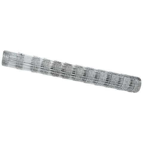 Recinzione da Campo 1,2x50 m Acciaio Galvanizzato - Foto 1