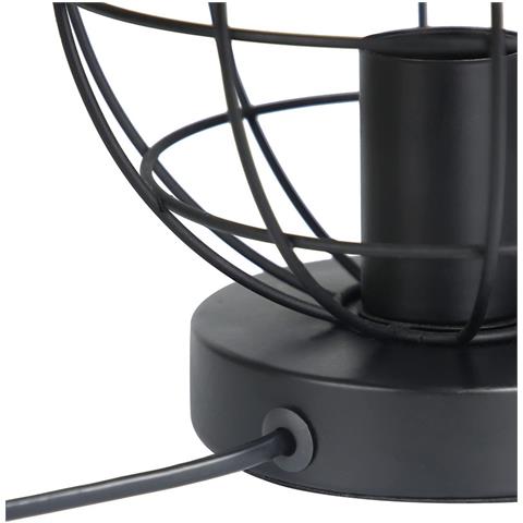 Lampada Da Scrivania Retrò Nera E27 In Metallo, Massimo 40 W - Foto 8