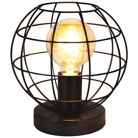 Lampada Da Scrivania Retrò Nera E27 In Metallo, Massimo 40 W - Foto 1