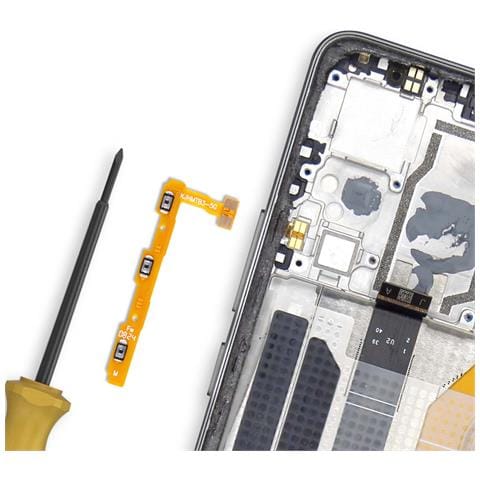 Nappe Pulsante Alimentazione E Volume Compatibile Xiaomi Poco F6 Sostituzione - Foto 2