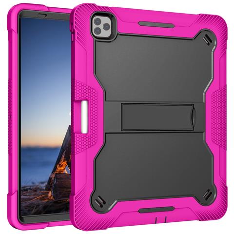 Custodia Per Ipad Pro 5/4/3 12.9"" Con Supporto E Alloggiamento Per Stilo Rosa - Foto 1