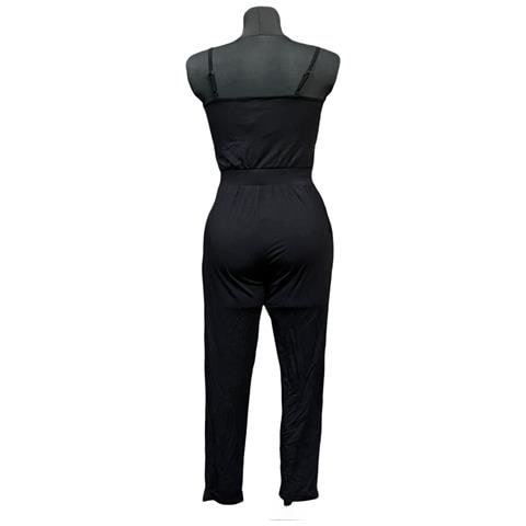 Tuta Senza Maniche Leggera Comoda Resistente Nera Taglia 34 - Foto 2