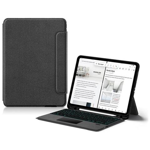 Custodia Tastiera Touchpad 2-in-1 Compatibile Con Pad Air 11 (2024/2025) - Tastiera Bluetooth E Cover Protettiva - Foto 1