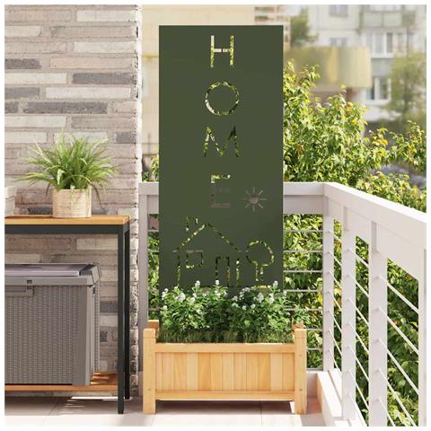 Pannello Decorativo da Giardino Oliver verde 50 x 140 cm - Foto 2