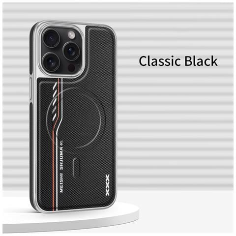 Custodia Magnetica Nera In Pc Compatibile Con Iphone 17 Pro Max - Antiurto, Antiscivolo E Antigraffio - Foto 2