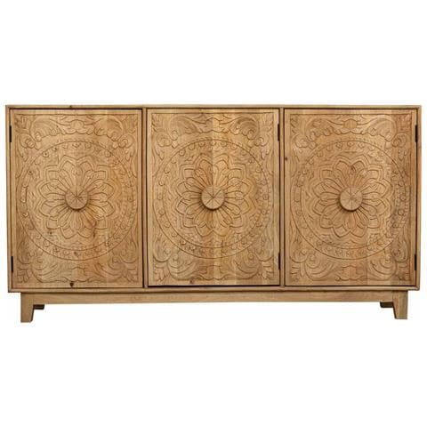 Credenza In Legno Marrone 175x43x90 - Foto 2