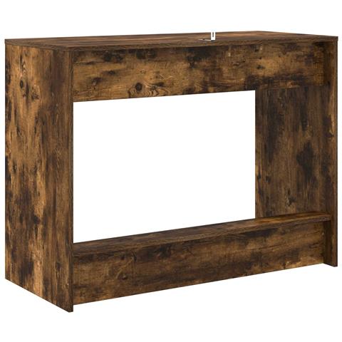 Scrivania Letto Rovere fumé 100 x 45 x 75 cm Legno multistrato - Foto 2
