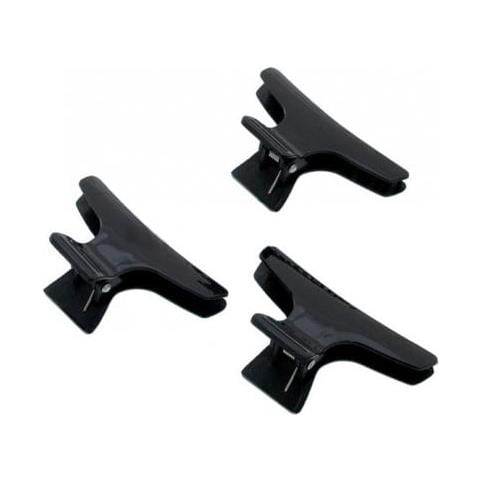 Mollette Nere Per Capelli - Grandi 12 Pezzi, - Foto 1