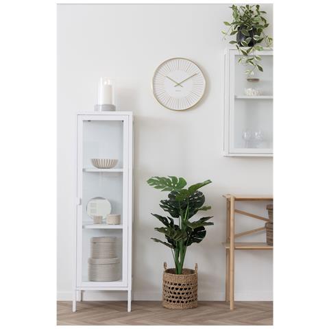 Set 2 Cestini Rotondi Con Coperchio In Cotone Sebal — Beige Naturale - Foto 6