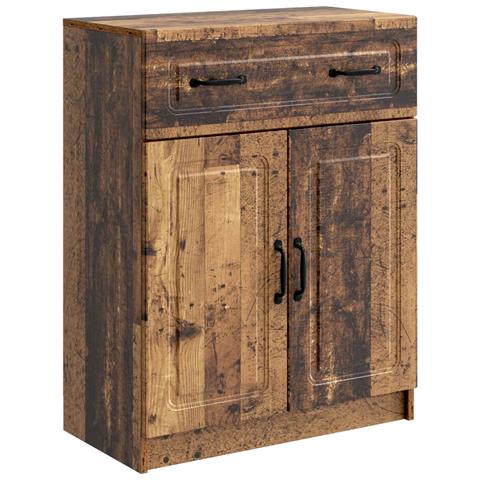 Credenza Legno antico 66 x 34,5 x 87 cm Legno ingegnerizzato - Foto 1